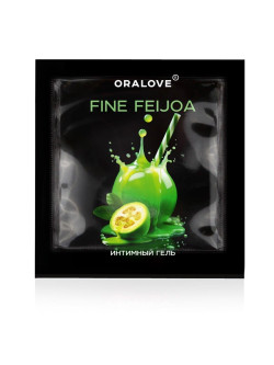 Саше съедобной оральной смазки OraLove с ароматом фейхоа - 3 гр. Саше съедобной оральной смазки OraLove с ароматом фейхоа - 3 гр.
