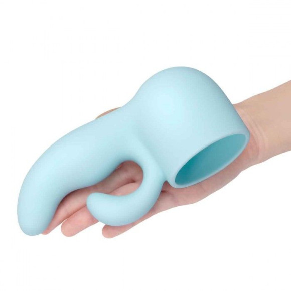 Голубая насадка Dual для вибратора Le Wand Голубая насадка Dual для вибратора Le Wand