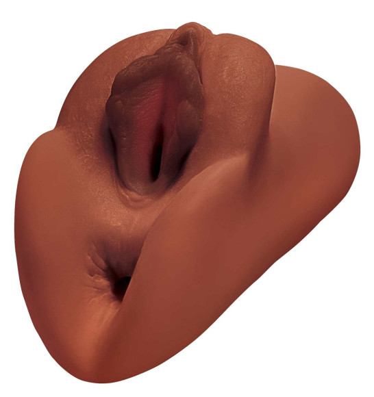 Коричневый мастурбатор Perfect Pussy Double Stroker Коричневый мастурбатор Perfect Pussy Double Stroker