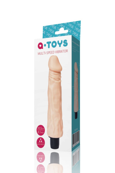 Мультискоростной вибратор A-toys - 23 см. Мультискоростной вибратор A-toys - 23 см.