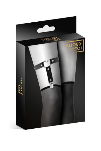 Подвязка с металлическим сердечком Подвязка с металлическим сердечком