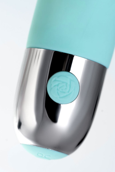 Мятный рельефный вибратор с клиторальной стимуляцией Flax - 17,5 см. Мятный рельефный вибратор с клиторальной стимуляцией Flax - 17,5 см.