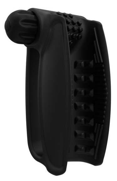 Черный вибромастурбатор Hand Vibe Черный вибромастурбатор Hand Vibe