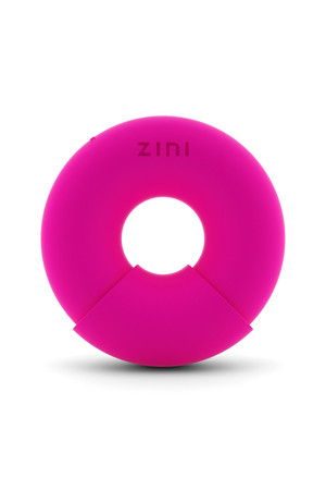 Розовый многофункциональный вибратор DONUT STRAWBERRY Розовый многофункциональный вибратор DONUT STRAWBERRY