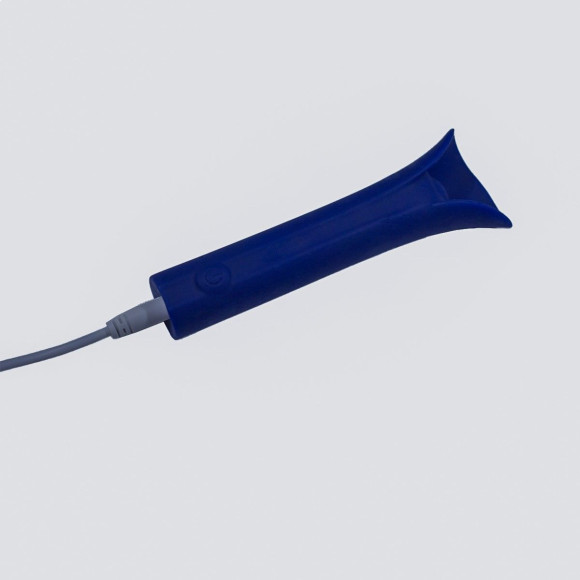 Синий мини-вибромассажёр Caress Синий мини-вибромассажёр Caress