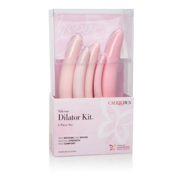 Набор из 5 диляторов разного размера Silicone Dilator Kit 5-Piece Set Набор из 5 диляторов разного размера Silicone Dilator Kit 5-Piece Set