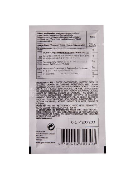 Порошок для оральных ласк и массажа Взрывающаяся карамель - 7 гр. Порошок для оральных ласк и массажа Взрывающаяся карамель - 7 гр.