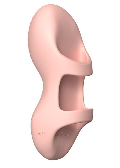 Персиковая вибронасадка на палец Aliot Персиковая вибронасадка на палец Aliot
