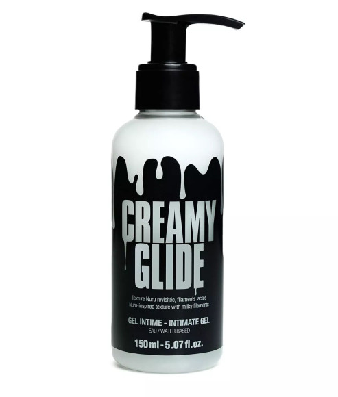 Лубрикант на водной основе Creamy Glide с консистенцией спермы - 150 мл. Лубрикант на водной основе Creamy Glide с консистенцией спермы - 150 мл.