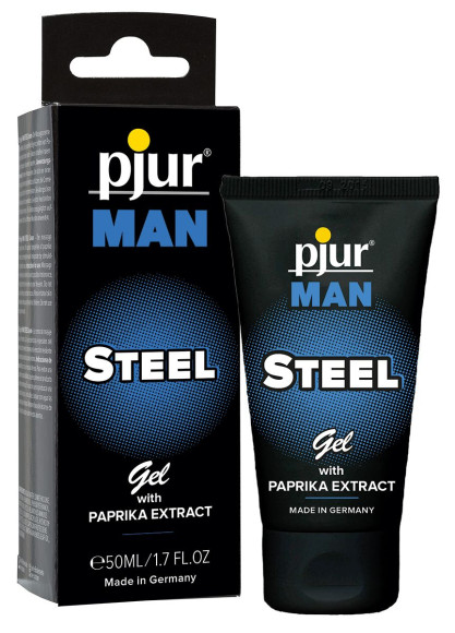 Эрекционный гель для пениса pjur MAN Steel Gel - 50 мл. Эрекционный гель для пениса pjur MAN Steel Gel - 50 мл.