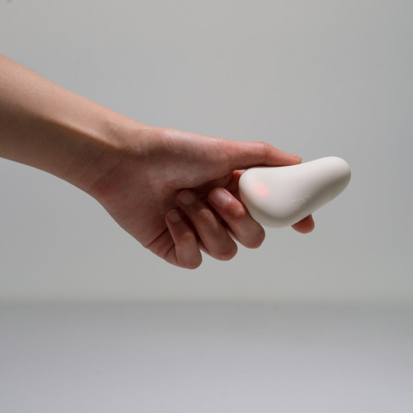 Серый вибромассажёр Opal Серый вибромассажёр Opal