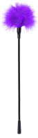 Щекоталка с фиолетовым пушком на кончике - 41,5 см. Щекоталка с фиолетовым пушком на кончике - 41,5 см.
