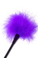 Щекоталка с фиолетовым пушком на кончике - 41,5 см. Щекоталка с фиолетовым пушком на кончике - 41,5 см.
