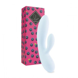 Нежно-голубой вибратор-кролик Lea Rabbit Vibrator - 20,2 см. Нежно-голубой вибратор-кролик Lea Rabbit Vibrator - 20,2 см.