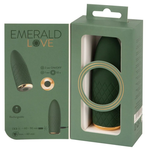 Зеленый мини-вибратор Luxurious Mini Vibrator - 11,5 см. Зеленый мини-вибратор Luxurious Mini Vibrator - 11,5 см.