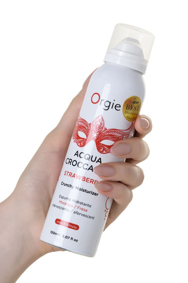 Шипучая увлажняющая пена для чувственного массажа Orgie Acqua Croccante - 150 мл. Шипучая увлажняющая пена для чувственного массажа Orgie Acqua Croccante - 150 мл.