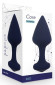 Темно-синяя анальная пробка Exo L - 9,6 см. Темно-синяя анальная пробка Exo L - 9,6 см.