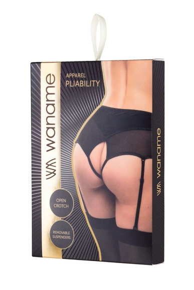 Эротические трусики-пояс для чулок Pliability с высокой посадкой Эротические трусики-пояс для чулок Pliability с высокой посадкой