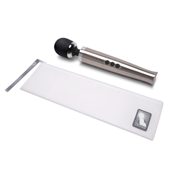 Серебристый вибромассажер Die Cast Серебристый вибромассажер Die Cast