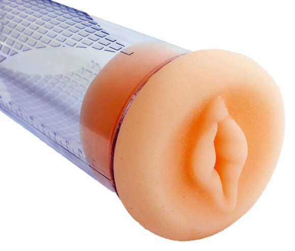 Телесный уплотнитель для вакуумной помпы в виде вагины Телесный уплотнитель для вакуумной помпы в виде вагины