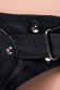 Телесный страпон Harness с вагинальной пробкой - 19,5 см.