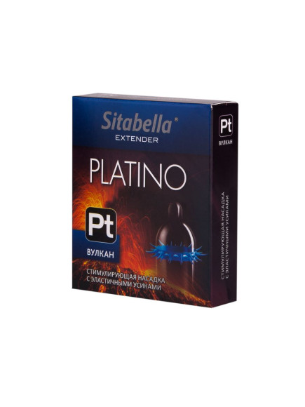 Стимулирующая насадка с усиками Platino Вулкан Стимулирующая насадка с усиками Platino Вулкан