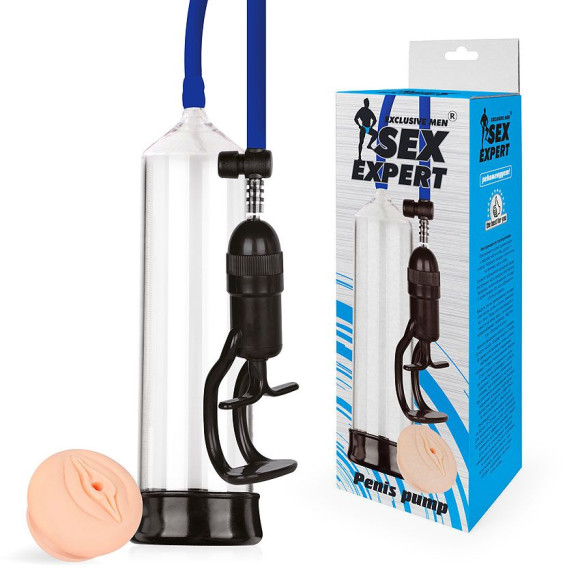 Прозрачная вакуумная помпа с ручным поршнем Прозрачная вакуумная помпа с ручным поршнем