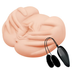 Вагина с руками поверх и вибрацией Вагина с руками поверх и вибрацией