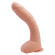 Телесный фаллоимитатор-гигант на присоске Alex - 28,2 см. Телесный фаллоимитатор-гигант на присоске Alex - 28,2 см.