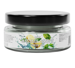 Массажная свеча «Зелёный чай» - 50 мл.