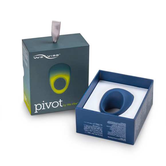 Синее эрекционное виброкольцо We-vibe Pivot Синее эрекционное виброкольцо We-vibe Pivot