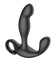 Черный вибромассажер простаты с эффектом фингеринга и пультом ДУ Черный вибромассажер простаты с эффектом фингеринга и пультом ДУ