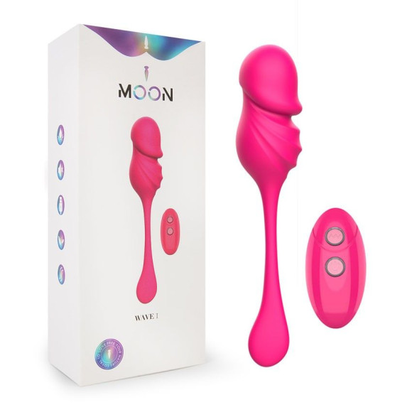 Розовое фигурное виброяйцо с пультом ДУ Розовое фигурное виброяйцо с пультом ДУ