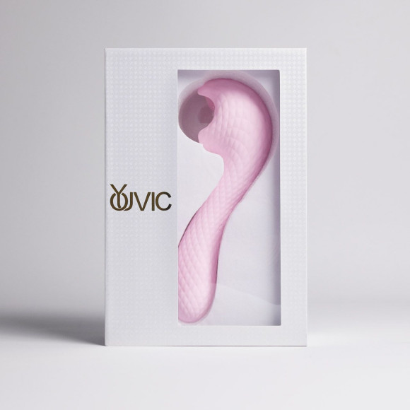 Розовый вибромассажёр с деликатными токами Розовый вибромассажёр с деликатными токами