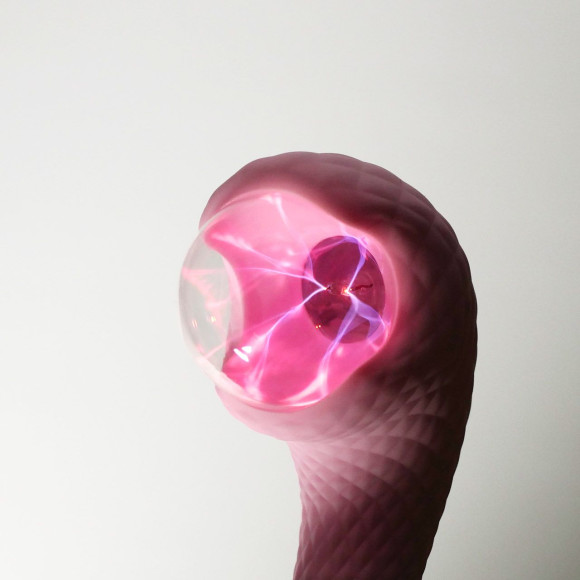 Розовый вибромассажёр с деликатными токами Розовый вибромассажёр с деликатными токами