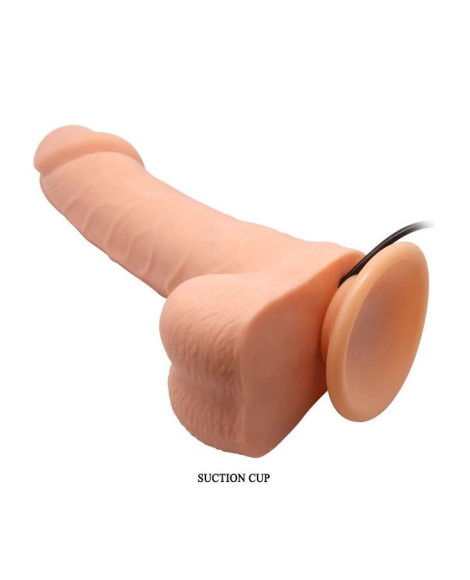 Телесный вибромассажер-ротатор Ken - 20 см. Телесный вибромассажер-ротатор Ken - 20 см.