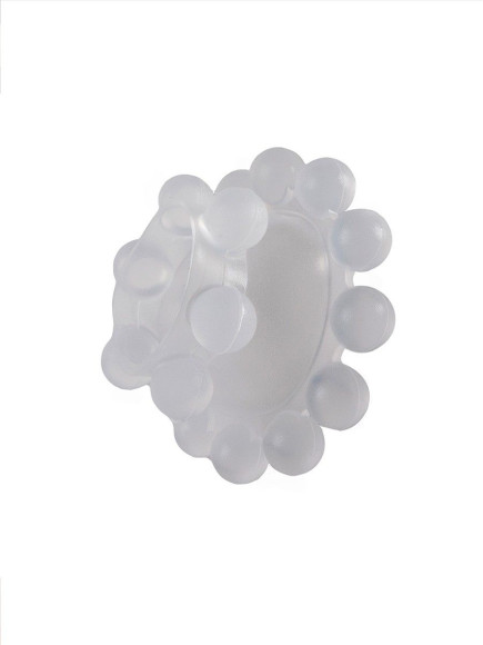 Эластичное эрекционное кольцо с двумя рядами шариков Эластичное эрекционное кольцо с двумя рядами шариков