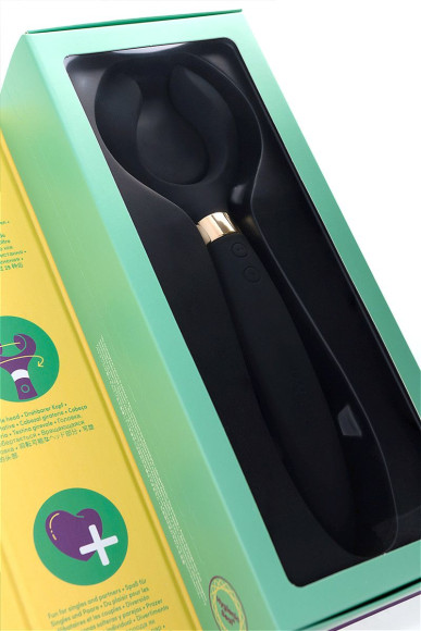 Чёрный вибромассажер для пар Satisfyer Endless Fun Чёрный вибромассажер для пар Satisfyer Endless Fun