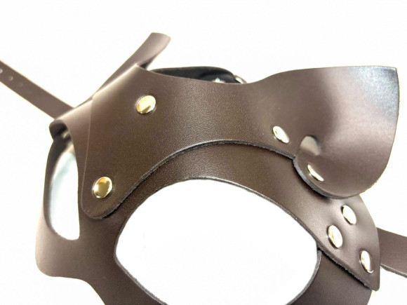 Эффектная маска кошки с ушками Эффектная маска кошки с ушками