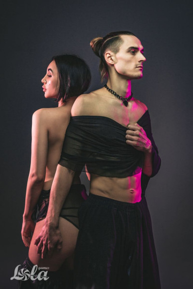 Черный ошейник Embrace с ключиком Черный ошейник Embrace с ключиком