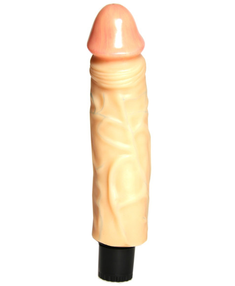 Вибромассажер-реалистик №18 в коробке - 18,5 см. Вибромассажер-реалистик №18 в коробке - 18,5 см.