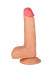 Телесный фаллоимитатор на присоске Brave - 17,5 см. Телесный фаллоимитатор на присоске Brave - 17,5 см.