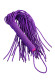 Сиреневый флоггер из веревки Theatre - 48,5 см. Сиреневый флоггер из веревки Theatre - 48,5 см.