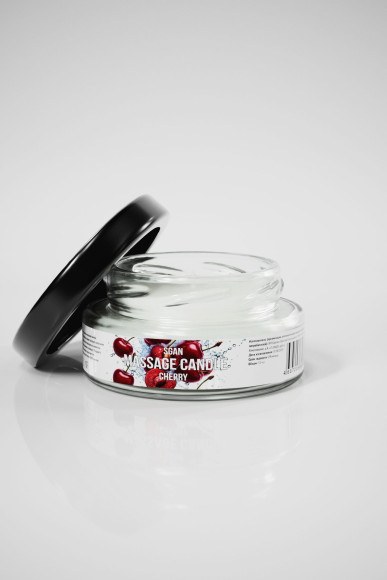 Массажная свеча «Спелая вишня» - 50 мл. Массажная свеча «Спелая вишня» - 50 мл.