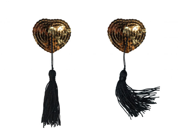 Золотистые пэстисы Gipsy с черными кисточками Золотистые пэстисы Gipsy с черными кисточками