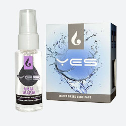 Анальный гель-лубрикант Yes Anal Warm с разогревающим эффектом - 30 мл. Анальный гель-лубрикант Yes Anal Warm с разогревающим эффектом - 30 мл.
