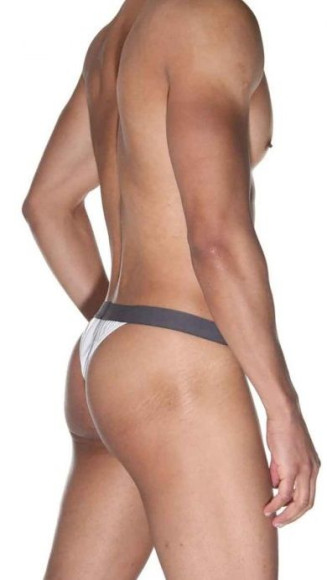 Стильные мужские трусы-тонги на широкой резинке Стильные мужские трусы-тонги на широкой резинке