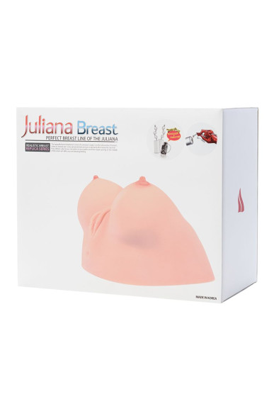 Мастурбатор Juliana Breast с вагиной Мастурбатор Juliana Breast с вагиной