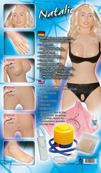 Очаровательная кукла для секса Natalie Очаровательная кукла для секса Natalie
