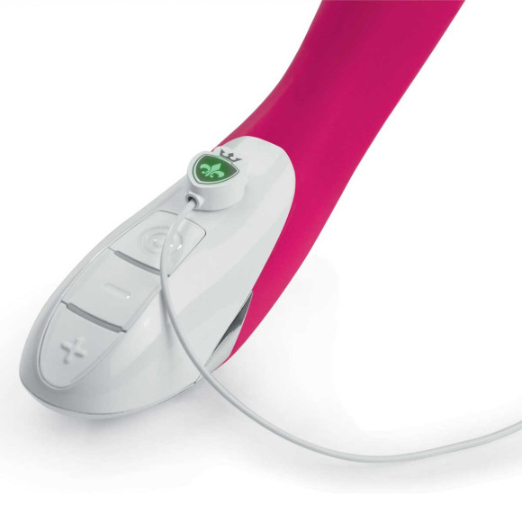 Ярко-розовый вибратор Mystim Danny Divido - 27 см. Ярко-розовый вибратор Mystim Danny Divido - 27 см.